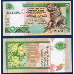 Sri Lanka Pick N°108b, Billet de banque de 20 Rupees 2001
