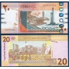 Soudan Pick N°74d, Billet de banque de 20 Pounds 2017