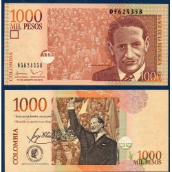 Colombie Pick N°456t, Billet de banque de 1000 Pesos 2015