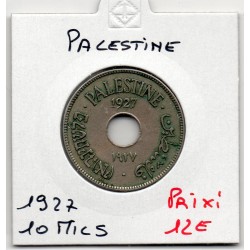 Palestine 10 Mils 1927 TTB+, KM 4 pièce de monnaie