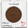 Irlande 1 penny 1942 TTB+, KM 11 pièce de monnaie