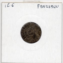 Denier de Laon Louis VII (1151-1174) pièce de monnaie royale