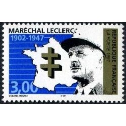 Timbre Yvert France No 3126 Maréchal Leclerc