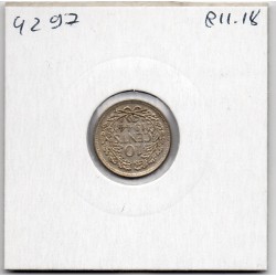 Pays Bas 10 cents 1944 P Sup, KM 163 pièce de monnaie