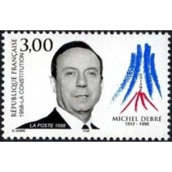 Timbre Yvert France No 3129 Michel Debré