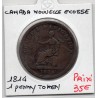 Nouvelle Ecosse jeton 1 penny 1814 TTB-, pièce de monnaie