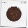 Maroc 2 Falus 1310 AH - 1893 Fez TTB, KM Y 2 pièce de monnaie