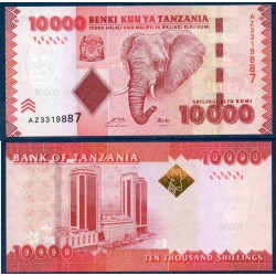 Tanzanie Pick N°44a, Billet de banque de 10000 shillings 2010