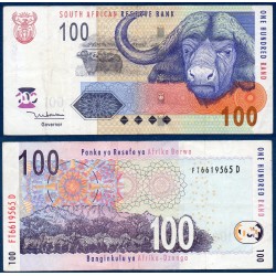 Afrique du sud Pick N°131a, Billet de banque de 100 rand 2005