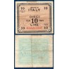 Italie Pick N°M13a, Billet de banque de 10 Lire  1943
