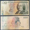 Suède Pick N°65a, Billet de banque de 100 Kronor 2001-2002