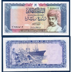 Oman Pick N°24, Billet de banque de 1/4 Rial 1989