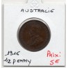 Australie 1/2 penny 1916 TB, KM 22 pièce de monnaie