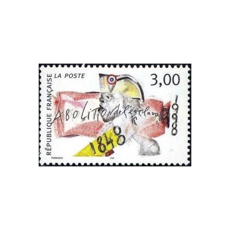 Timbre Yvert france No 3148 Abolition de l'esclavage