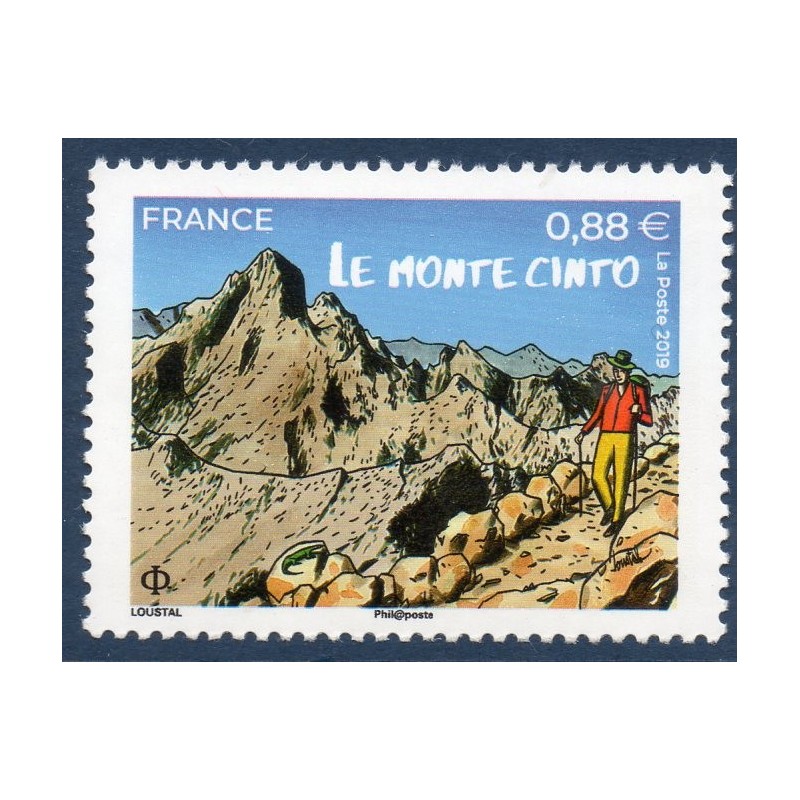 Timbre France Yvert No 5343  Le Monte Cinto luxe **