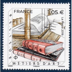 Timbre France Yvert No 5344  Métiers d'art Relieur luxe **