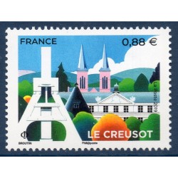 Timbre France Yvert No 5345 Le Creusot luxe **