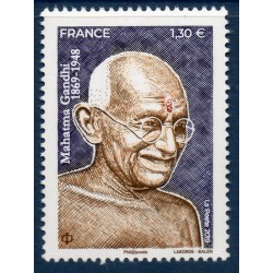 Timbre France Yvert No 5346 Gandhi luxe **