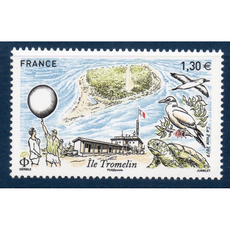 Timbre France Yvert No 5366 Iles Tromelin St Pierre et miquelon  luxe **