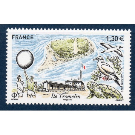 Timbre France Yvert No 5366 Iles Tromelin St Pierre et miquelon  luxe **