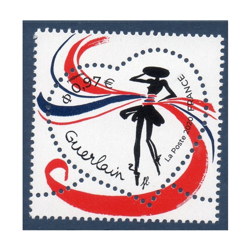 Timbre France Yvert No 5373 St valentin Coeur Guerlain  luxe **