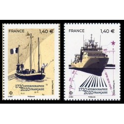 Timbre France Yvert No 5398 à 5399 Service hydrographique et océanographique luxe **