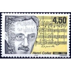 Timbre Yvert France No 3163 Henri Collet