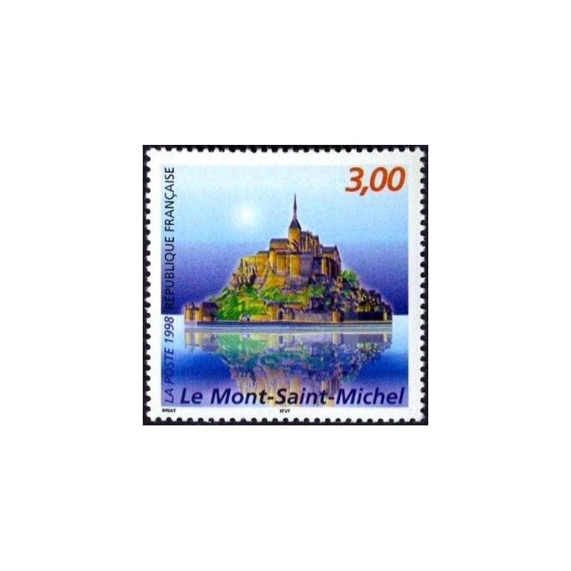 Timbre Yvert France No 3165 Le Mont Saint Michel