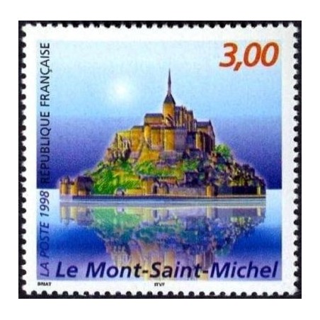 Timbre Yvert France No 3165 Le Mont Saint Michel