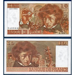 10F Francs Berlioz NEUF 6.7.1978 Billet de la banque de France