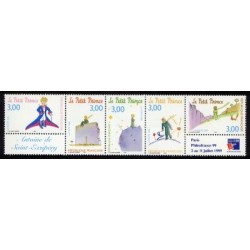 Timbre Yvert No B3179A Bande petit prince, philexfrance 99