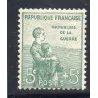 Timbre France Yvert No 149 Orphelin de la Guerre Vert neuf **