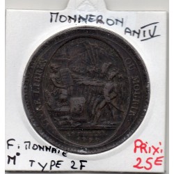 Monneron 5 sols Type II 1792 TTB, France pièce de monnaie de confiance
