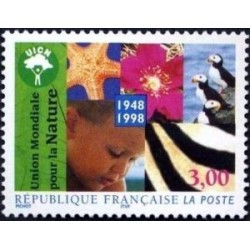 Timbre Yvert France No 3198 Union mondiale pour la nature