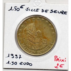 1.50 Euro de Seure 1996 piece de monnaie € des villes