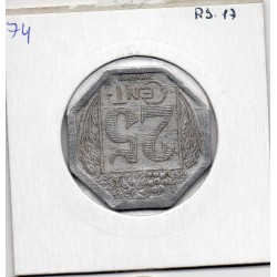 25 centimes Royan de la chambre de commerce 1922 pièce de monnaie