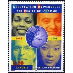 Timbre Yvert France No 3208 Déclaration universelle des droits de l'homme