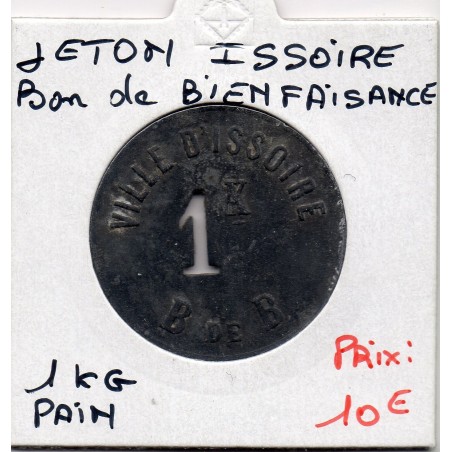 1 Kg de pain Issoire, bon de bienfaisance ND monnaie de nécessité