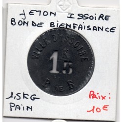 1.5 Kg de pain Issoire, bon de bienfaisance ND monnaie de nécessité