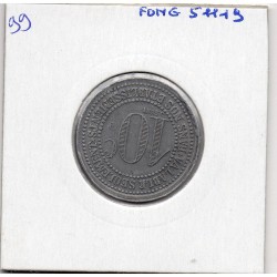 10 centimes Vichy Les thermes 1920  alu monnaie de nécessité