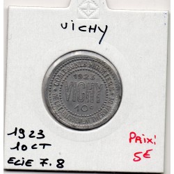 10 centimes Vichy Les thermes 1923 monnaie de nécessité