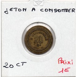 jeton 20 centimes à Consommer