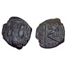 demi Follis Justin II et Sophie (571-572), SB 366 atelier Thessalonique