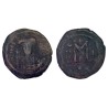 Follis Maurice Tibère (581-582), SB 492 atelier Constantinople