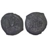 Follis Maurice Tibère (584-585), SB 493 atelier Constantinople