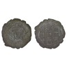 Follis Maurice Tibère (585-586), SB 494 atelier Constantinople