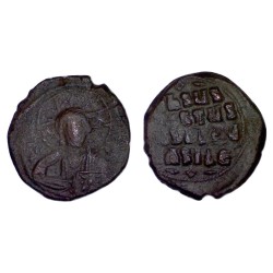 Follis Classe A3 pour Constantin VIII, Annonyme (1025-1028), SB 1818 Constantinople
