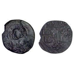 Follis classe B pour Romain III Argyre, annonyme (1028-1034), SB 1823 Constantinople