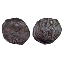 Follis Constantin X et Eudocia (1059-1067), SB 1853 Constantinople