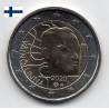 2 euros commémoratives Finlande 2020 Väinö Linna pieces de monnaie €